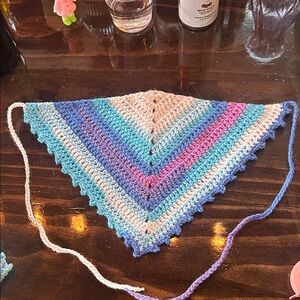 Handmade Winter Moon Bandana 💙❄️🩵